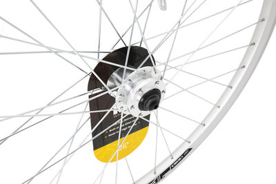 KX Wheels MTB 26" Doublewall Q/R Wheel Disc Brake (Front) SILVER click to zoom image