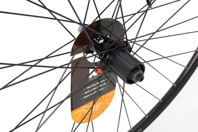 KX Wheels MTB 27.5" 650B Doublewall Q/R Cassette Wheel Rim Brake in Black (Rear) click to zoom image