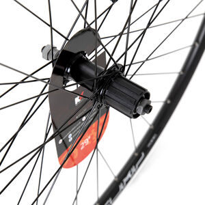 KX Wheels MTB 29" 29er Doublewall Q/R Cassette Wheel Rim Brake in Black (Rear) click to zoom image