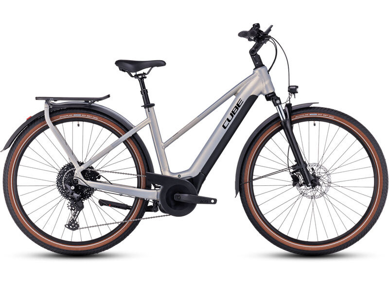 CUBE TOURING HYBRID PRO 500 ELECTRIC BIKE low crossbar click to zoom image