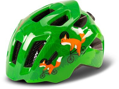 CUBE FINK CHILDRENS CYCLE HELMET 44-49CM GREEN  click to zoom image