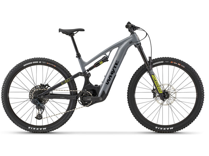 WHYTE E-160 S ELECTRIC MOUNTAIN BIKE GREY click to zoom image