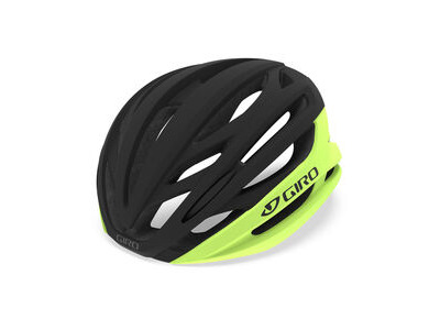 GIRO SYNTAX ROAD HELMET Small Matte Black/Yellow  click to zoom image