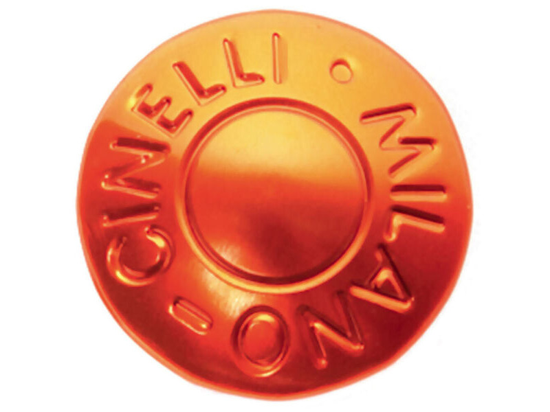 CINELLI Milano Bar End Plugs Orange Pair click to zoom image