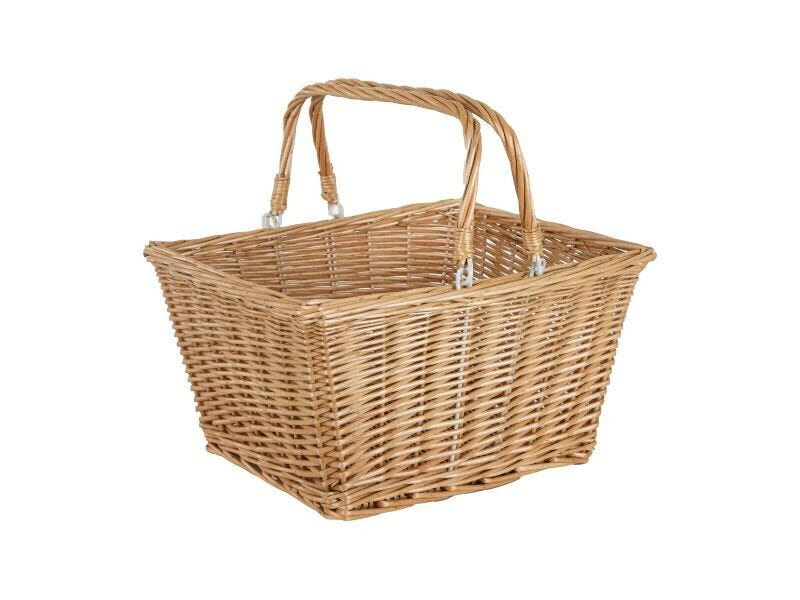 ETC Square Wicker Basket With QR £19.99 PARTS & ACCESSORIES