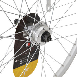 KX Wheels MTB 26" Doublewall Q/R Screw On Wheel Disc Brake (Rear) SILVER click to zoom image