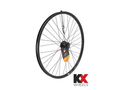 KX Wheels MTB 27.5" 650B Doublewall Q/R Wheel Disc Brake in Black (Front)