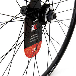 KX Wheels MTB 29" 29er Doublewall Q/R Cassette Wheel Disc Brake in Black (Rear) click to zoom image