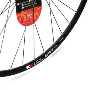 KX Wheels MTB 29" 29er Doublewall Q/R Cassette Wheel Rim Brake in Black (Rear) click to zoom image