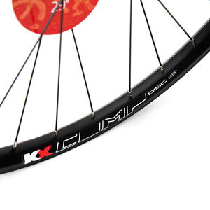 KX Wheels MTB 29" 29er Doublewall Q/R Screw On Wheel Disc Brake in Black (Rear) click to zoom image