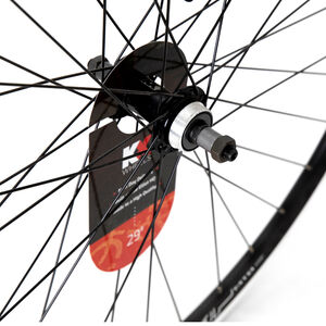 KX Wheels MTB 29" 29er Doublewall Q/R Screw On Wheel Rim Brake in Black (Rear) click to zoom image