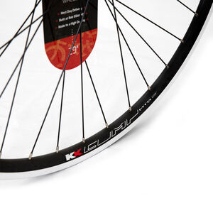 KX Wheels MTB 29" 29er Doublewall Q/R Screw On Wheel Rim Brake in Black (Rear) click to zoom image