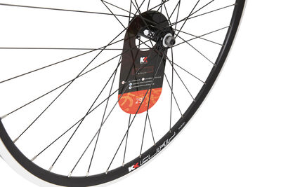 KX Wheels MTB 29" 29er Doublewall Q/R Wheel Rim Brake in Black (Front) click to zoom image