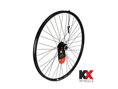 KX Wheels MTB 29" 29er Doublewall Q/R Wheel Disc Brake in Black (Front)