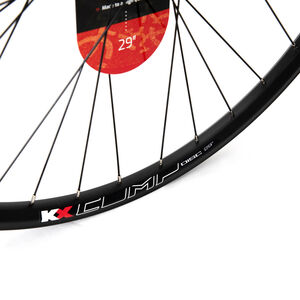 KX Wheels MTB 29" 29er Doublewall Q/R Wheel Disc Brake in Black (Front) click to zoom image