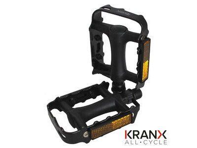 Kranx CityTrek Polymer Bearing Steel/Plastic Pedals