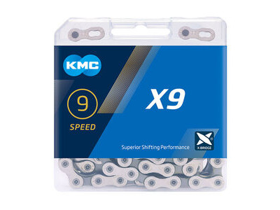 KMC CHAINS X9 CHAIN SILVER