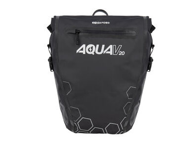 OXFORD PRODUCTS AQUA V 20 SINGLE QR PANNIER BAG click to zoom image