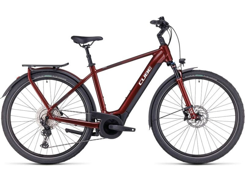 CUBE TOURING HYBRID EXC 625W ELECTRIC BIKE, CROSSBAR click to zoom image