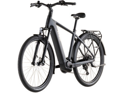 CUBE Touring Hybrid One 600 Electric Bike 58 cm coal/chrome click to zoom image