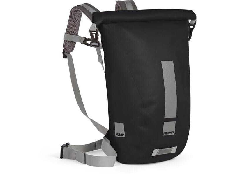 HUMP Reflective Waterproof 20L Backpack Black click to zoom image