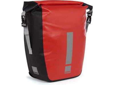 HUMP Reflective Waterproof 30L Single Pannier Red