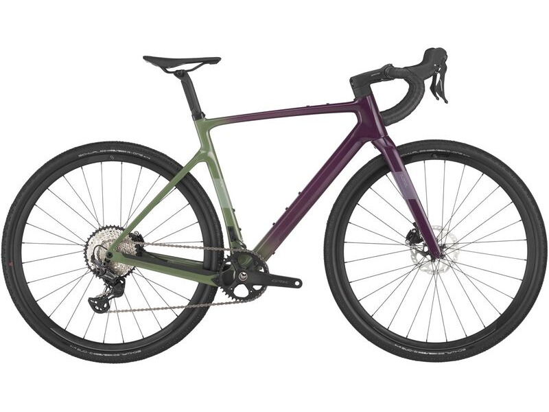 SCOTT Addict Gravel 40 olivine green/blackberry purple click to zoom image