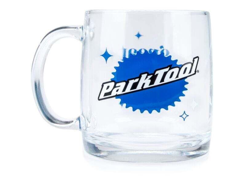 PARK TOOL MUG-7 - Glass Mug With Park Tool Logo click to zoom image