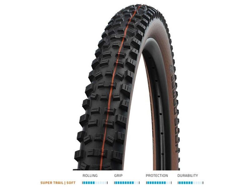 SCHWALBE Hans Dampf Evo S/Trail Soft TLE 27.5x2.35 Brnz click to zoom image