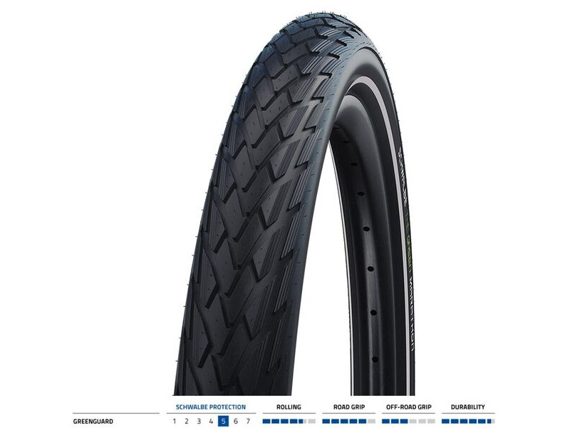 SCHWALBE Green Marathon 700x38c click to zoom image
