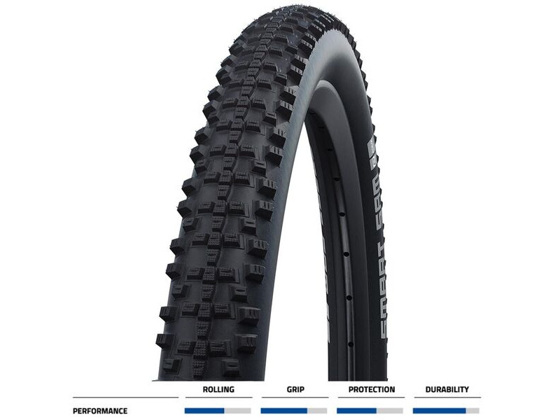 SCHWALBE Smart Sam Performance 27.5x2.25 Blk click to zoom image