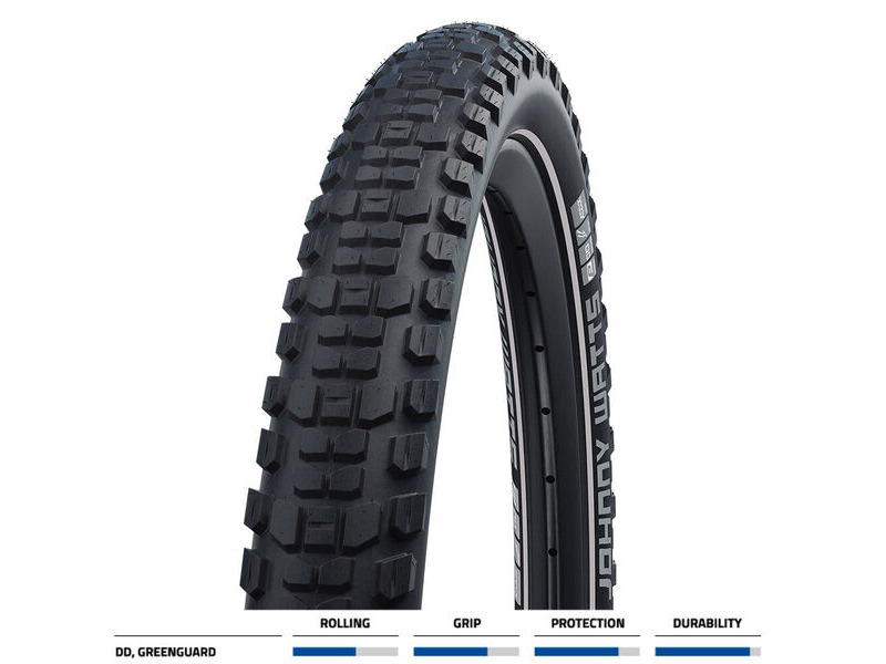 SCHWALBE Johnny Watts DD Perf Greenguard 27.5x2.60 click to zoom image