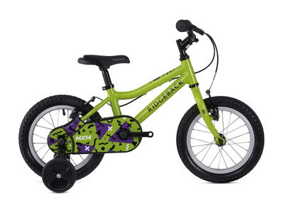 RIDGEBACK MX14 CHILDRENS BIKE 14" Wheel Green  click to zoom image