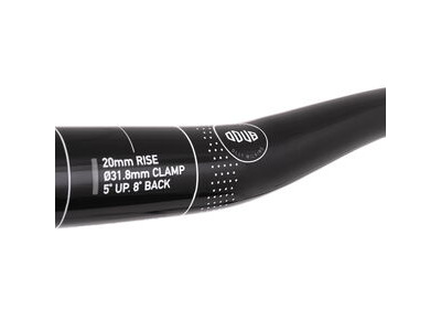 DMR ODUB BAR 31.8 - 35 mm Rise - Black click to zoom image
