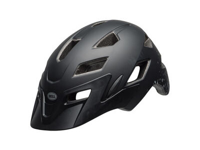 BELL SIDETRACK CHILDS HELMET 47-54cm Matt Black  click to zoom image