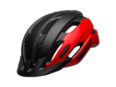 BELL TRACE CYCLING HELMET 50-57cm MATTE RED/BLACK  click to zoom image
