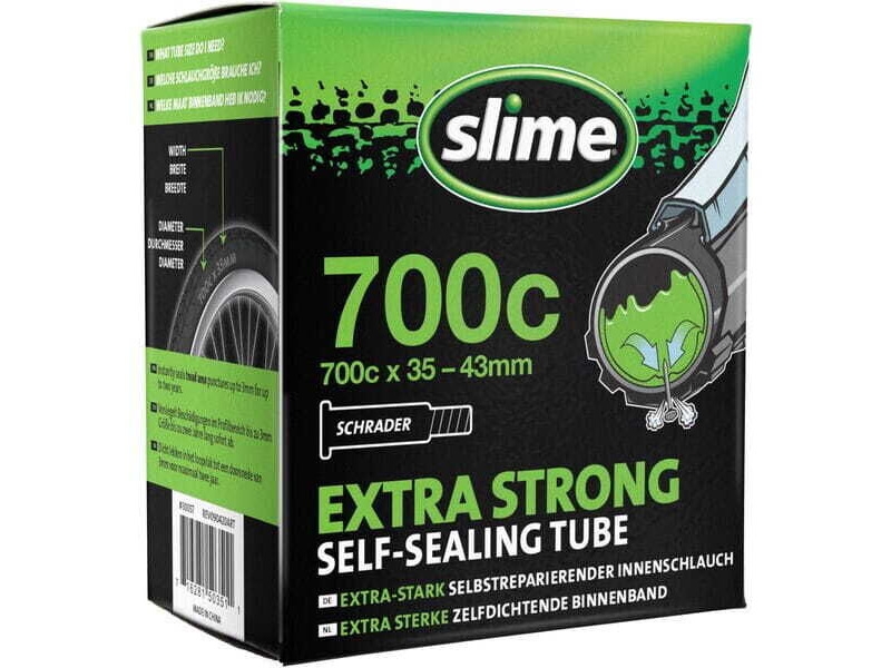 SLIME Smart Tube - 700C x 35-43 - Schrader Valve click to zoom image