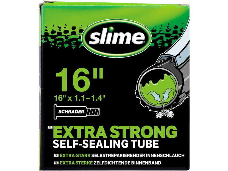 SLIME Smart Tube - 16 x 1.1 - 1.4" - Schrader Valve click to zoom image
