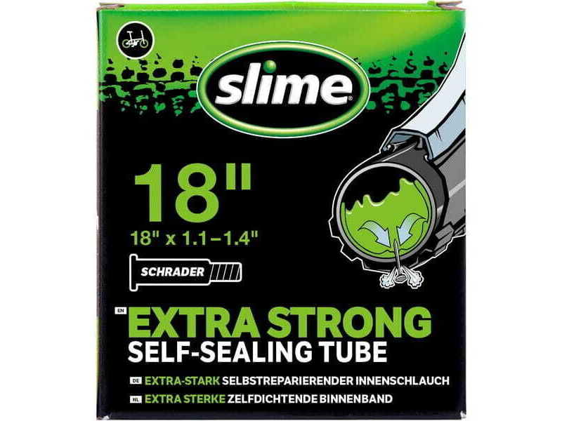 SLIME Smart Tube - 18 x 1.1. - 1.4" - Schrader Valve click to zoom image