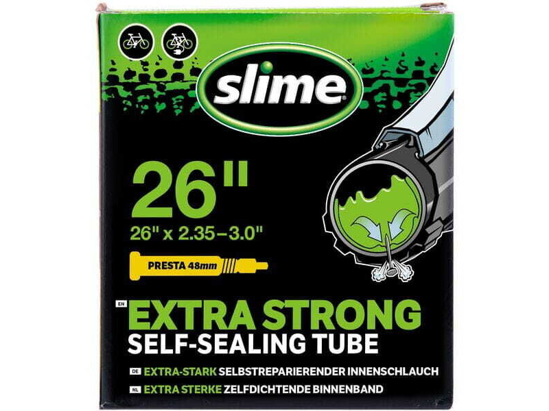 SLIME Smart Tube - 26 x 2.35 - 3.0" - Presta Valve click to zoom image