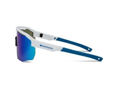 MADISON Cipher Glasses - matt white / green mirror click to zoom image