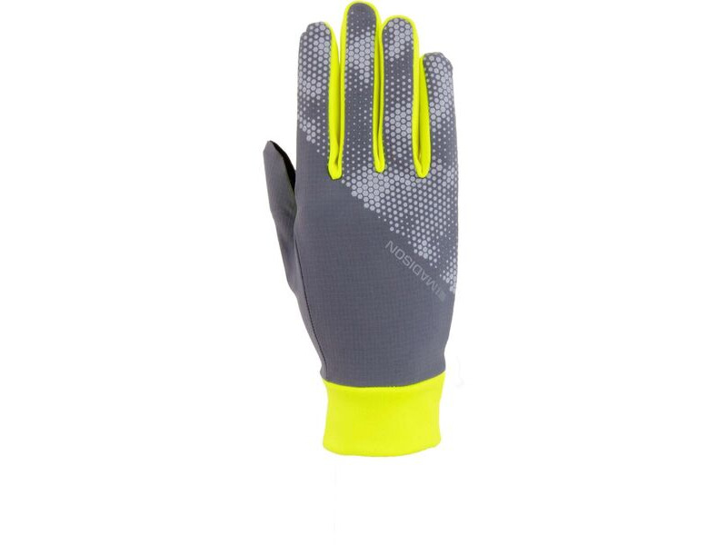 MADISON GLOVES Freewheel Wind Hi-Viz YW / GY click to zoom image