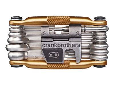 CRANK BROS M19 MULTI TOOL  Gold  click to zoom image