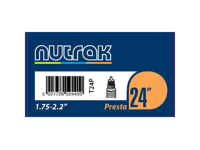 NUTRAK 24 x 1.75 - 2.125 inch Presta inner tube