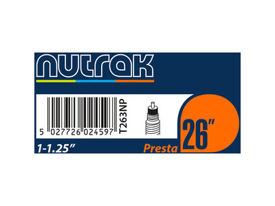 NUTRAK 26x1 - 1.25" Presta