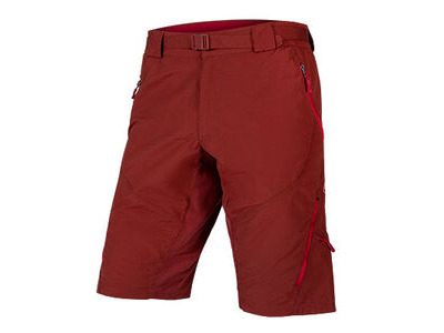 ENDURA HUMMVEE SHORT II WITH LINER L Red  click to zoom image